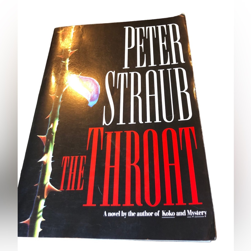 Peter Straub The Throat, Vintage Horror Mystery Paper Back
